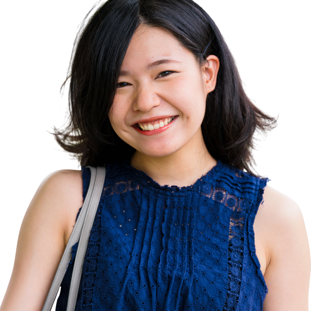 Person without background